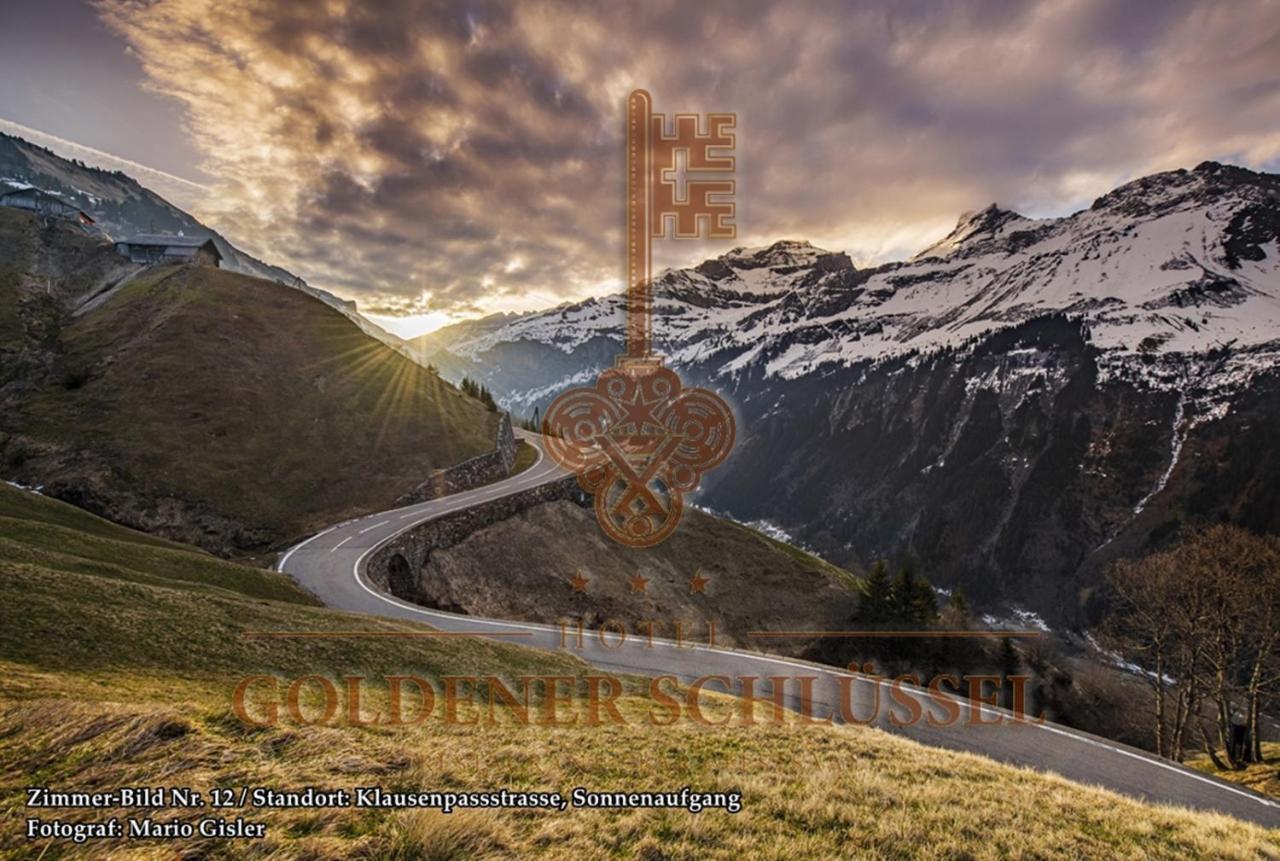 Hotel Restaurant Goldener Schluessel Altdorf Exterior foto