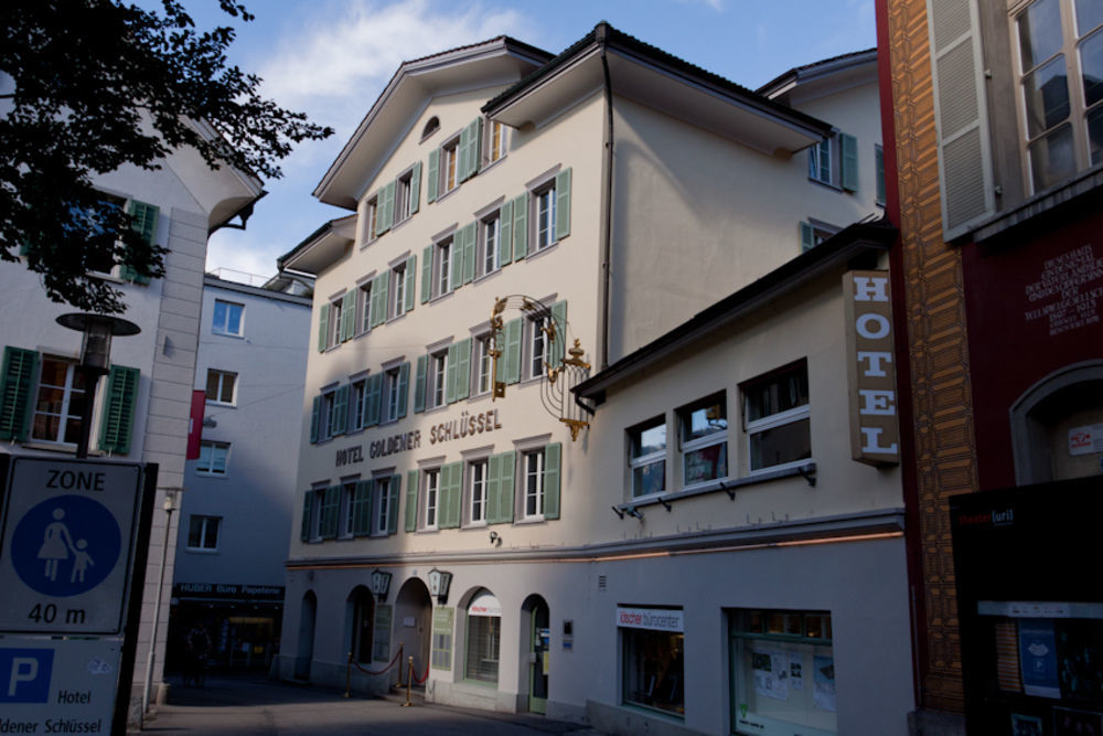 Hotel Restaurant Goldener Schluessel Altdorf Exterior foto
